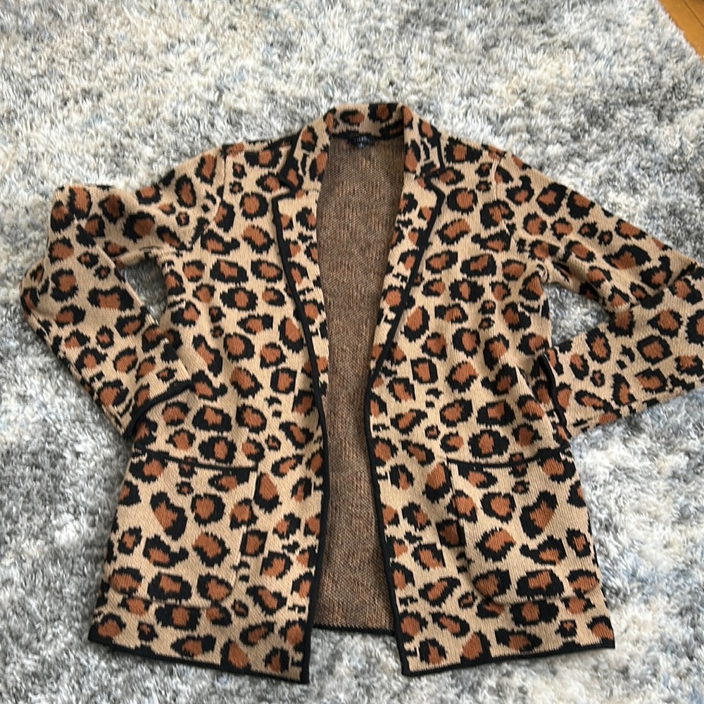 Talbots sweater jacket